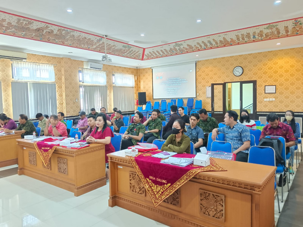 Semangat Pantarlih Desa Dalung di Hari Terakhir Pencoklitan